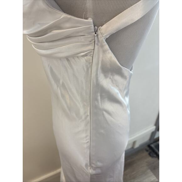 Bride Event Special Occasion May Queen Pearl White couture Dress Sz M Classy Y2K - Picture 8 of 14